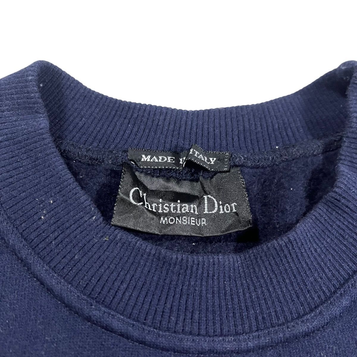 Christian Dior Monsieur Christian Dior Small Logo Embroidery Sweater Size US M / EU 48-50 / 2 - 3 Thumbnail