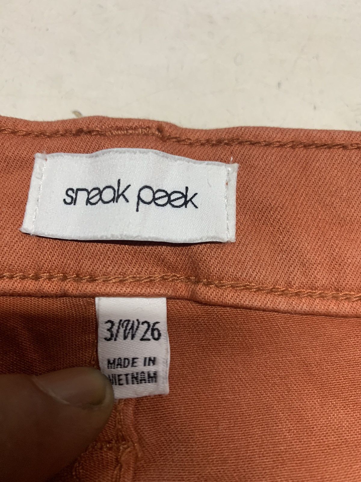 Designer Sneak peek retro bell bottom jeans Size 30" / US 8 / IT 44 - 20 Thumbnail