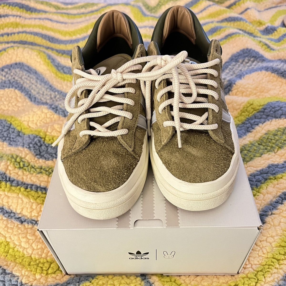 Bad Bunny Wild Moss Adidas Campus