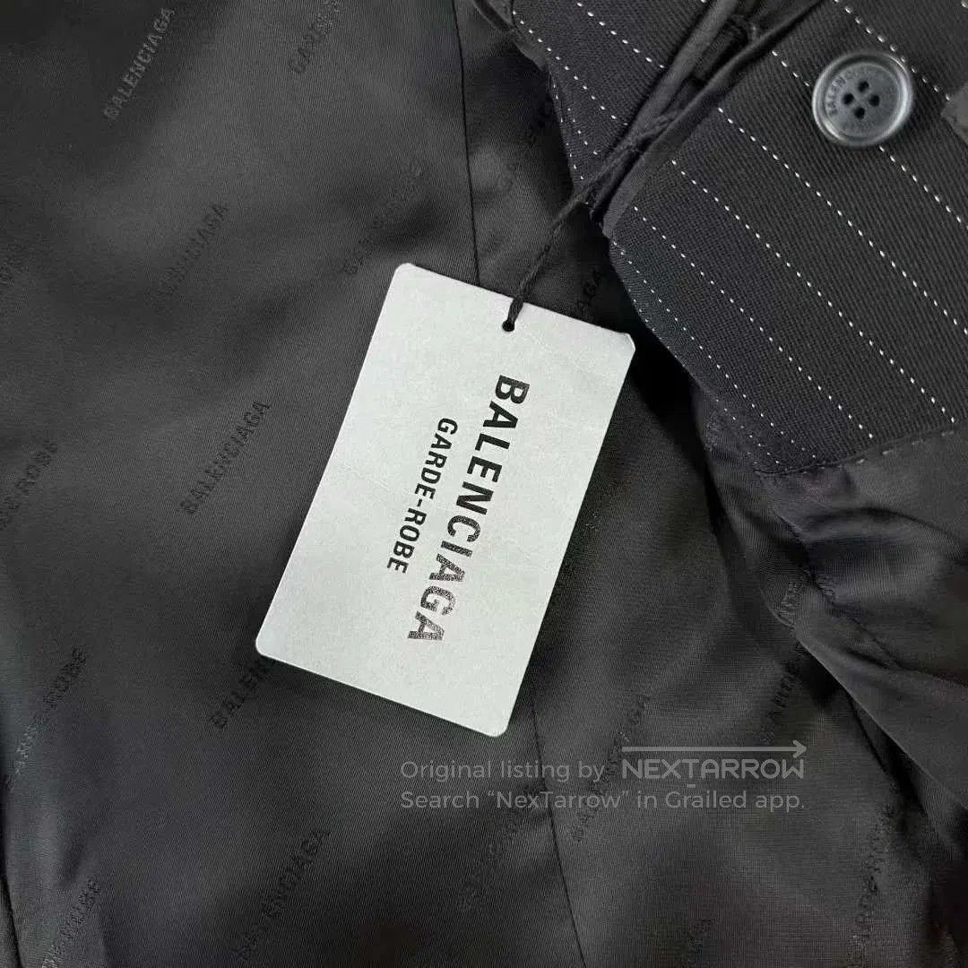 Balenciaga Balenciaga SS23 Striped Blazer. Size US XS / EU 42 / 0 - 9 Thumbnail