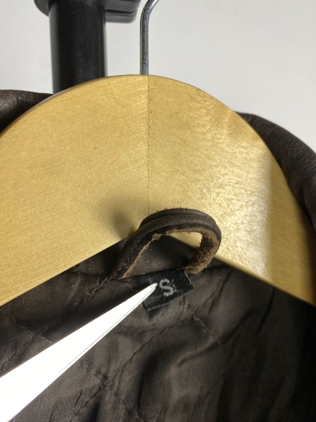 Leather × Vintage Vintage Genuine Leather MOTO Bomber Jacket Rock Punk Size US S / EU 44-46 / 1 - 11 Thumbnail