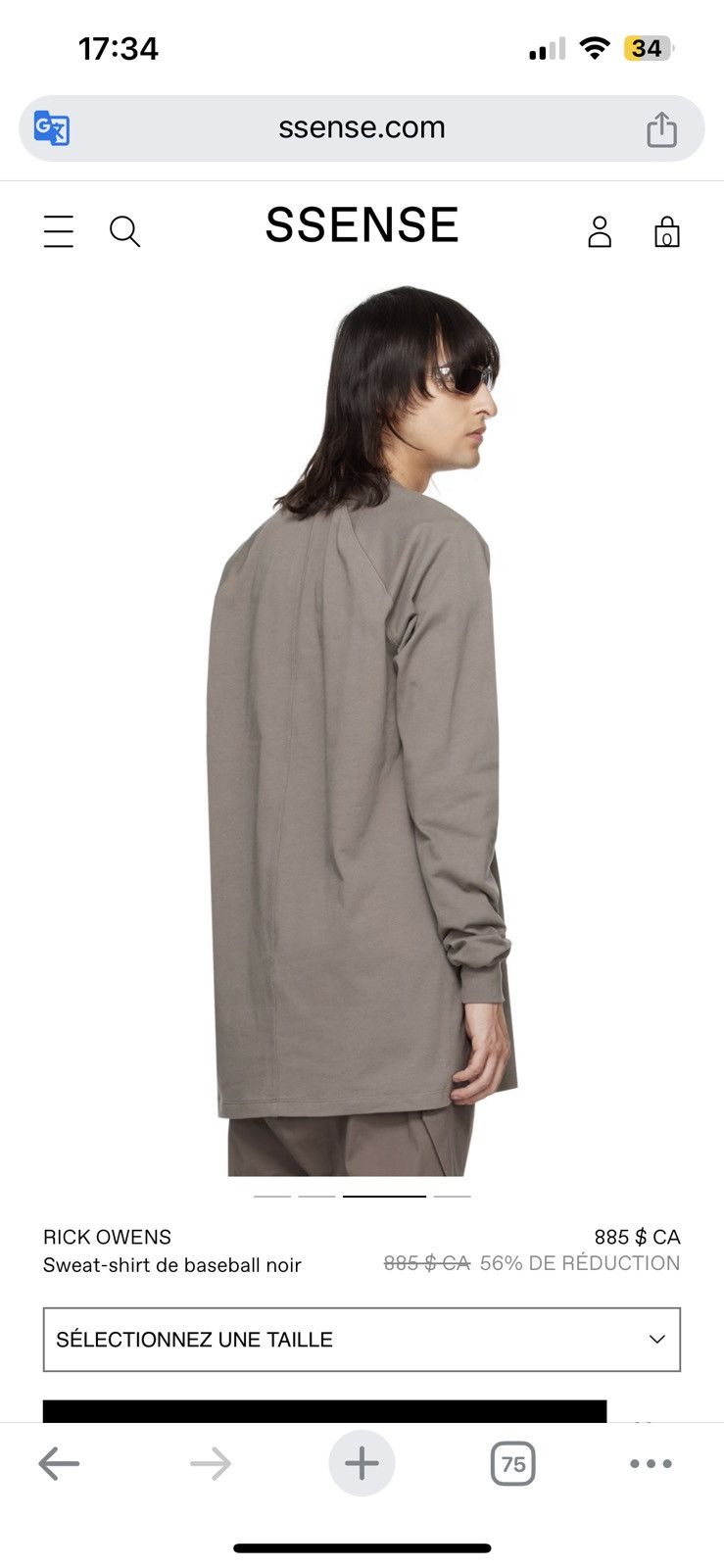 Rick Owens Sweater Size US L / EU 52-54 / 3 - 8 Thumbnail