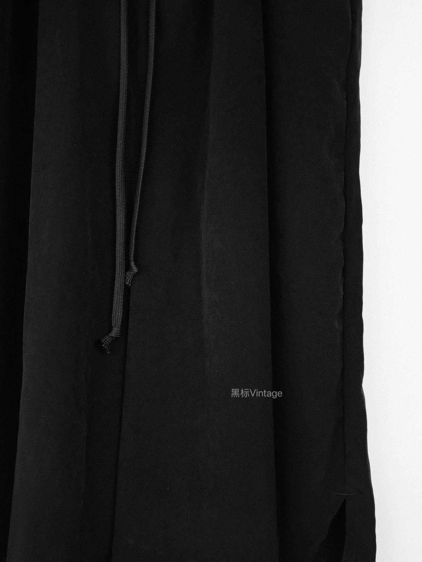 Yohji Yamamoto Yohji Yamamoto 20ss Vintage Triacetate Drawstring Wide-Leg Pants Size 28" / US 6 / IT 42 - 7 Thumbnail