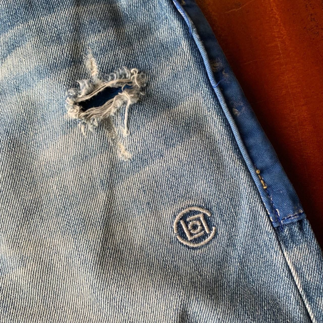CLOT × Levi's Levis x Clot x Kazuki Kuraishi 501 Blue Denim Short Pants Size US 30 / EU 46 - 9 Thumbnail