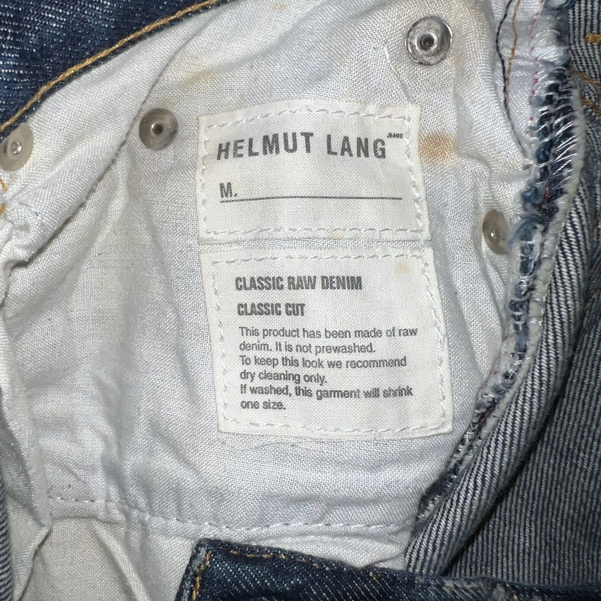 Helmut Lang Helmet lang raw denim jeans Size US 30 / EU 46 - 3 Thumbnail