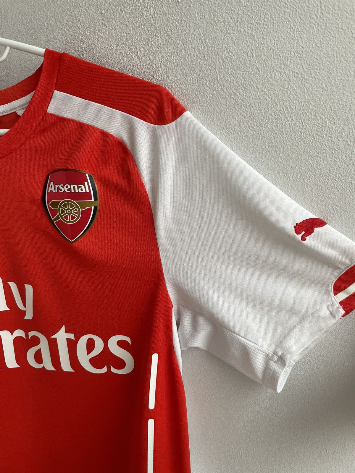 Puma Arsenal 2014 2015 Home Football Shirt Soccer Jersey Puma Size US S / EU 44-46 / 1 - 4 Thumbnail