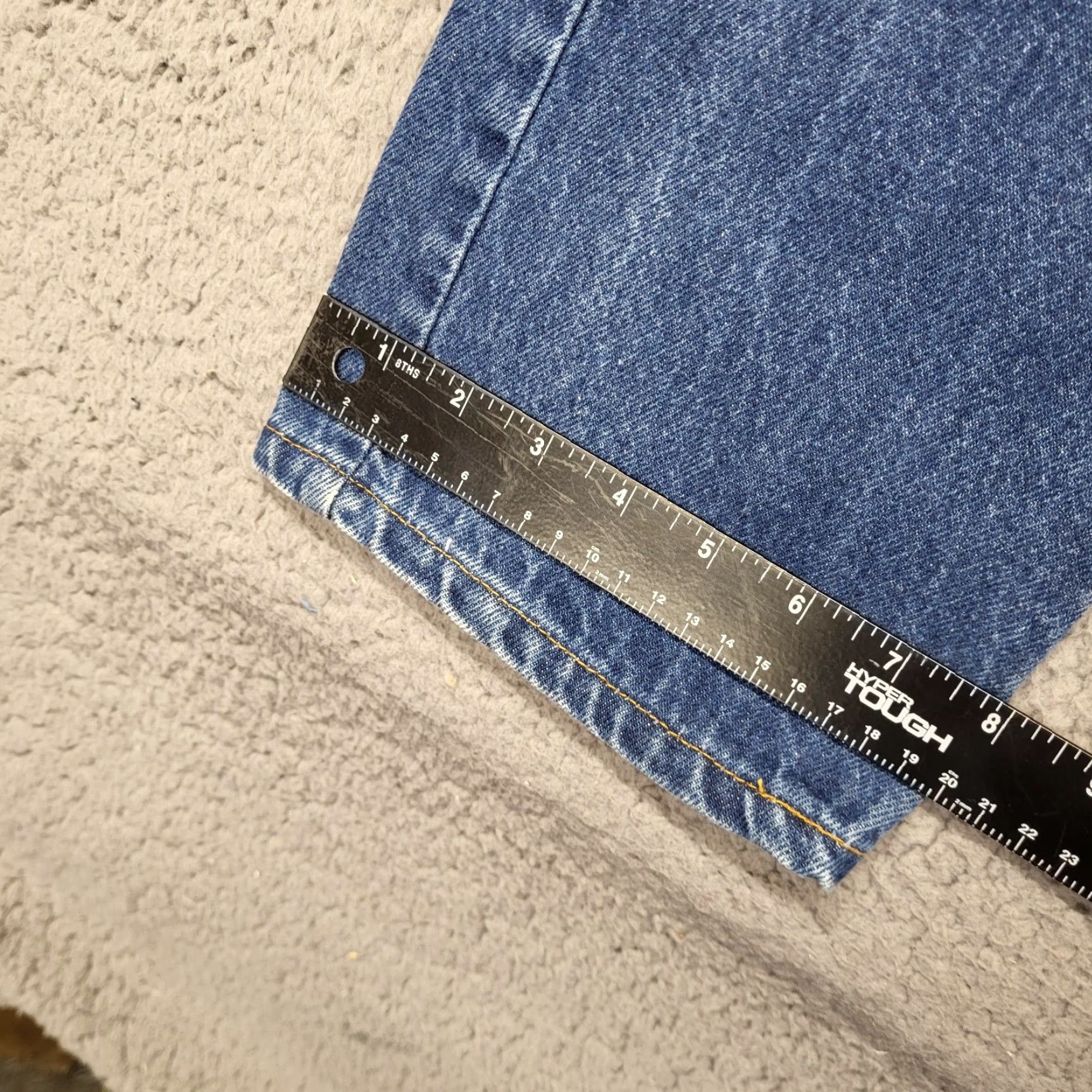 Levi's VINTAGE Levi's 505 Jeans Mens 34x31 Blue Straight Orange Tab 90s Made in USA Denim Size US 34 / EU 50 - 7 Thumbnail