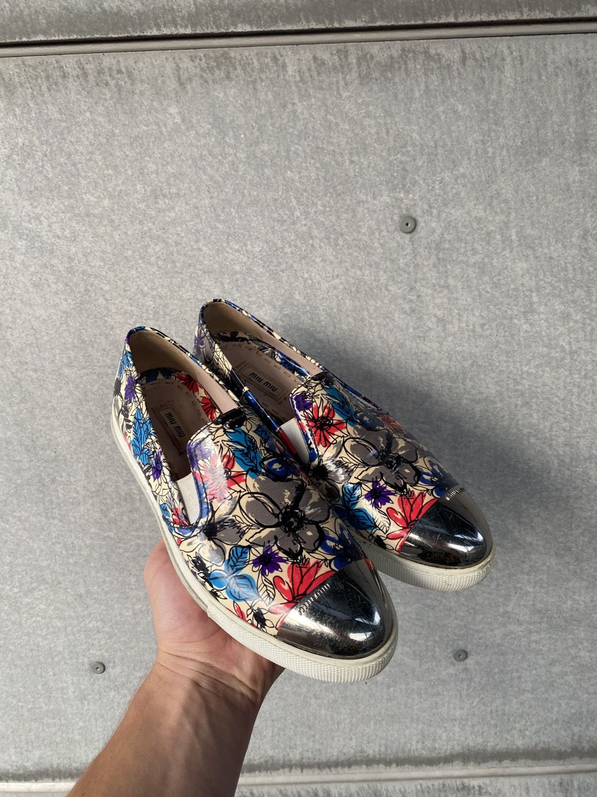 Miu Miu Miu Miu Snake Sli Ons Size US 11 / IT 41 - 1 Thumbnail