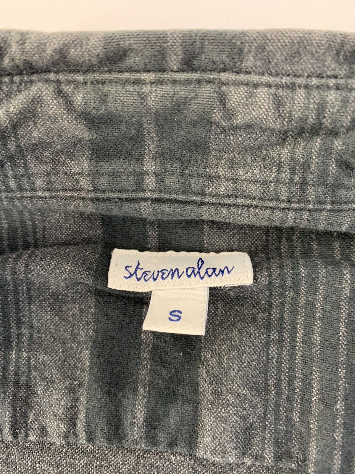 Other Hype Steven Alan Simple Shadow Striped Button Up Design Size US S / EU 44-46 / 1 - 6 Thumbnail