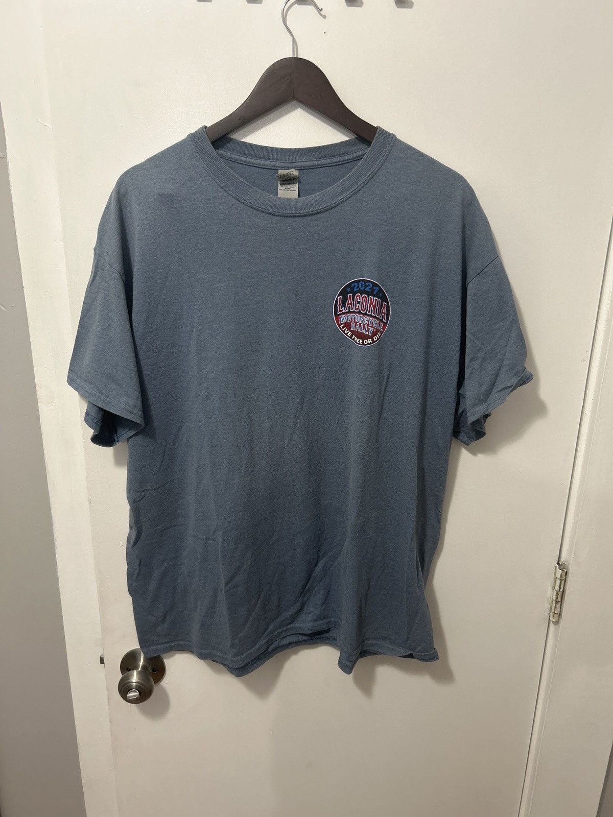 Gildan Bike week T shirt Size US XL / EU 56 / 4 - 4 Thumbnail