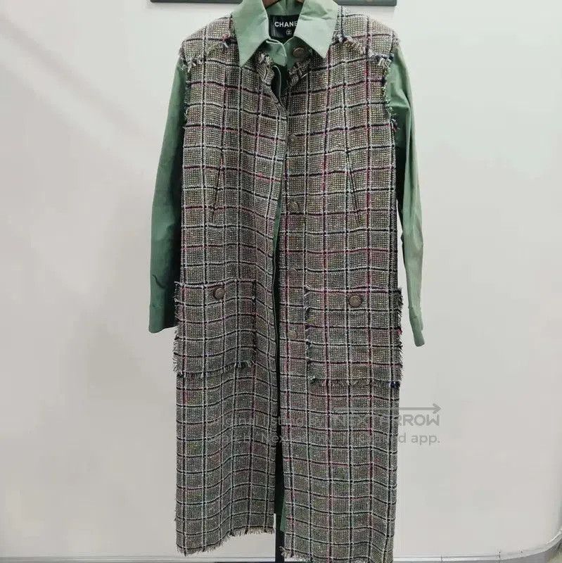 Chanel Chanel Long Cotton Trench Coat for Women . Size M / US 6-8 / IT 42-44 - 1 Thumbnail