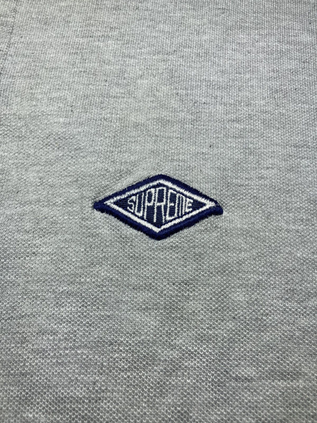 Supreme 1996 Supreme Rhombus Diamond Logo Polo 90s OG Retro XL Baggy Size US XL / EU 56 / 4 - 3 Thumbnail