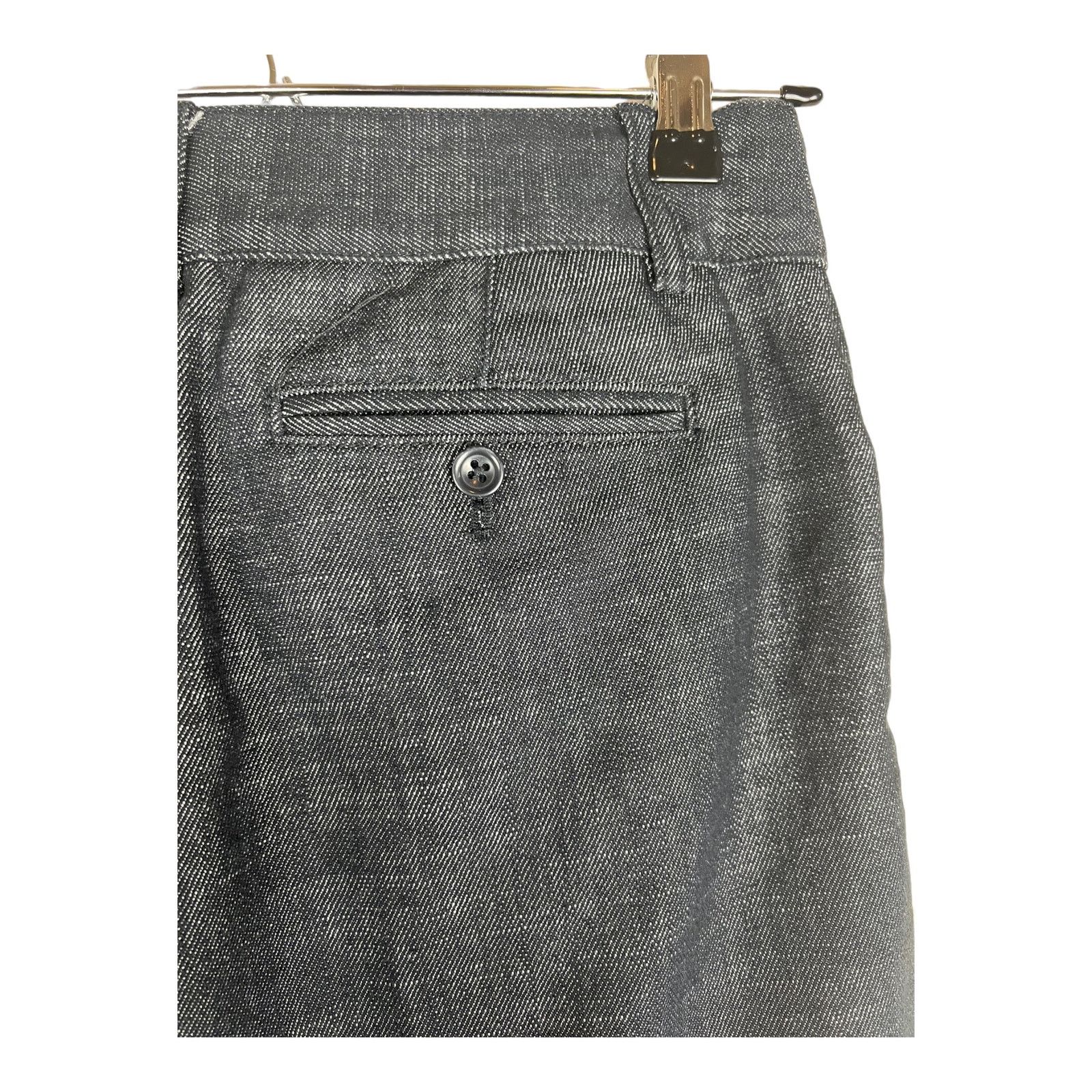 Express Express | Vintage Y2K Denim Trouser Pants Gaucho Editor Size 25" / US 0 / IT 36 - 3 Thumbnail