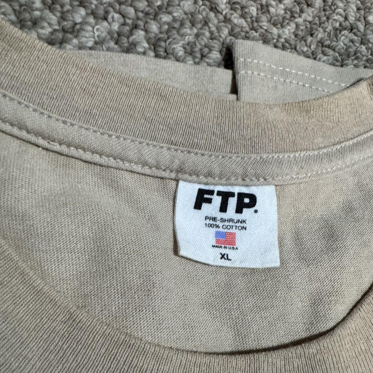 Fuck The Population FTP beige tee Size US XL / EU 56 / 4 - 2 Thumbnail