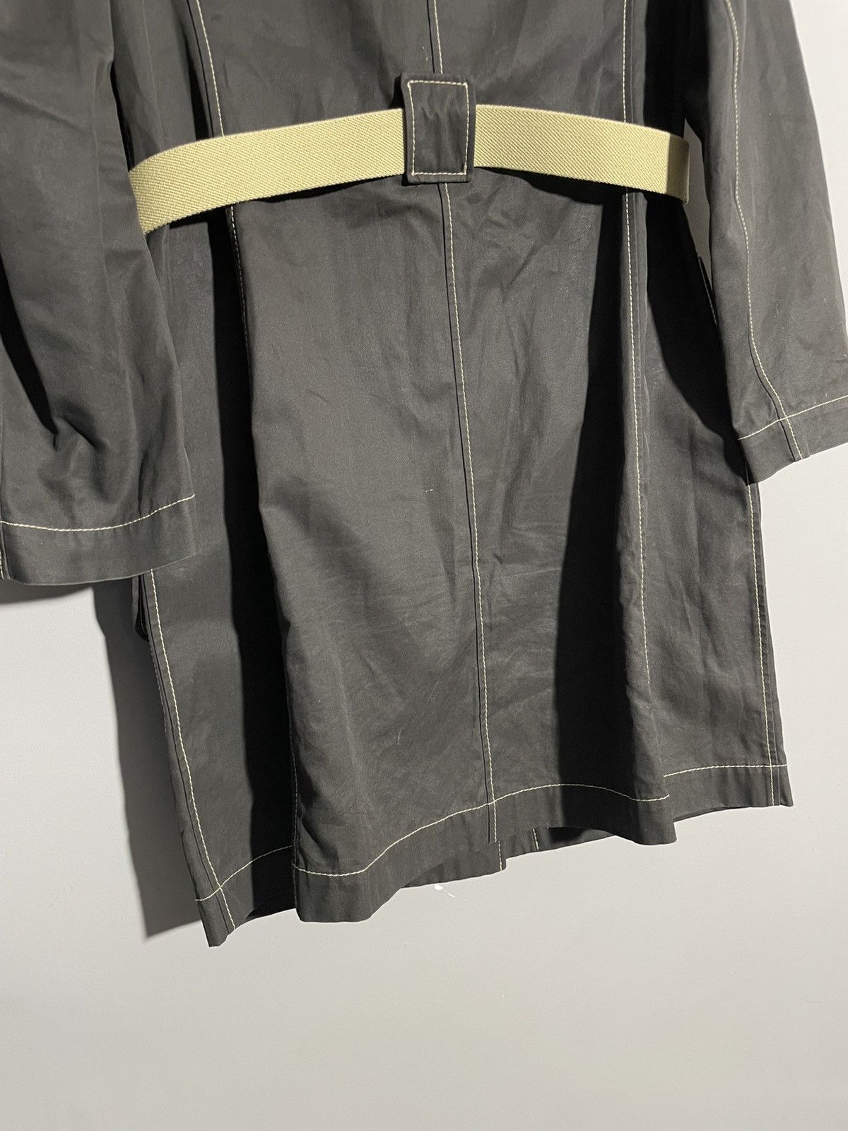 Fay Fay Dark Belted Cotton Trench Coat size s Size S / US 4 / IT 40 - 9 Thumbnail