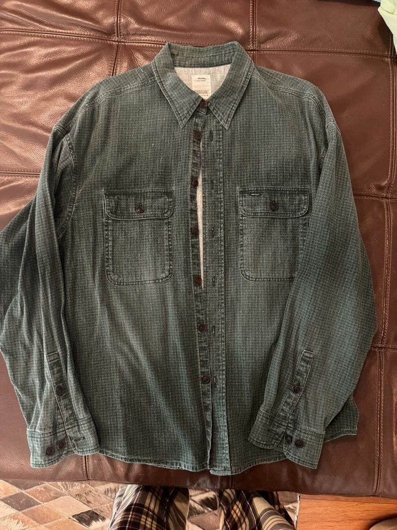 Visvim visvim lumber khadi check shirt 2505-Nextarrow Size US S / EU 44-46 / 1 - 1 Thumbnail