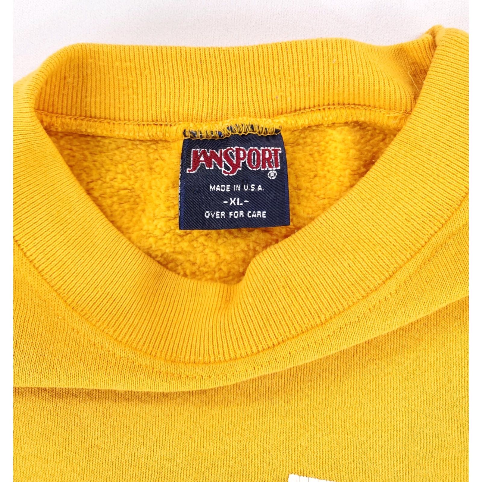 Jansport VINTAGE JanSport University of Missouri Mizzou Spellout Sweatshirt Mens XL Yellow 90s Pullover College Mizzou Mens XL Size US XL / EU 56 / 4 - 3 Thumbnail