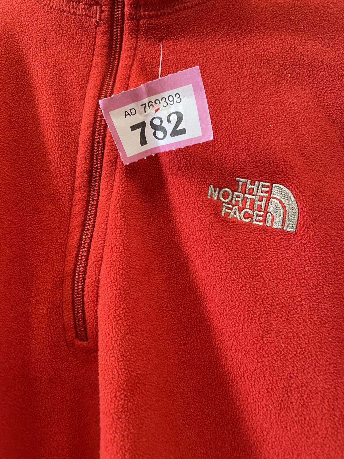 The North Face The North Face Men's Red Fleece Jacket Half-Zip Size US M / EU 48-50 / 2 - 3 Thumbnail