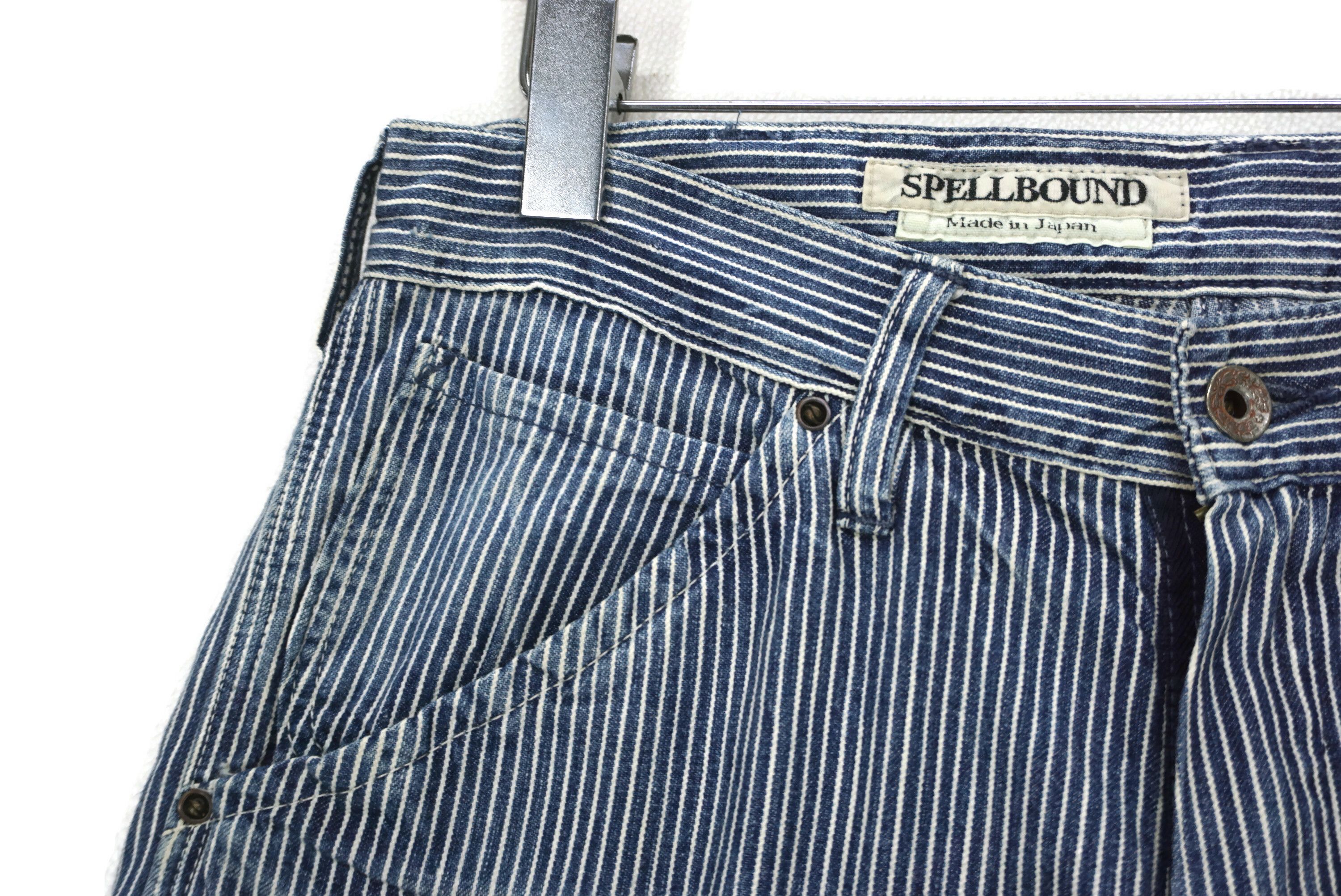 Japanese Brand Spellbound Jeans fit W31xL27 Cropped Hickory Carpenter Size US 28 / EU 44 - 4 Thumbnail