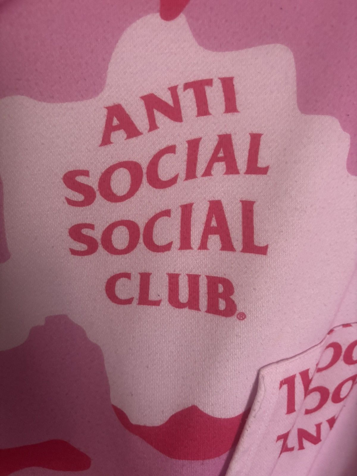 Anti Social Social Club Anti Social Social Club Cotton Candy Hoodie 'Pink Camo' Size US L / EU 52-54 / 3 - 8 Thumbnail