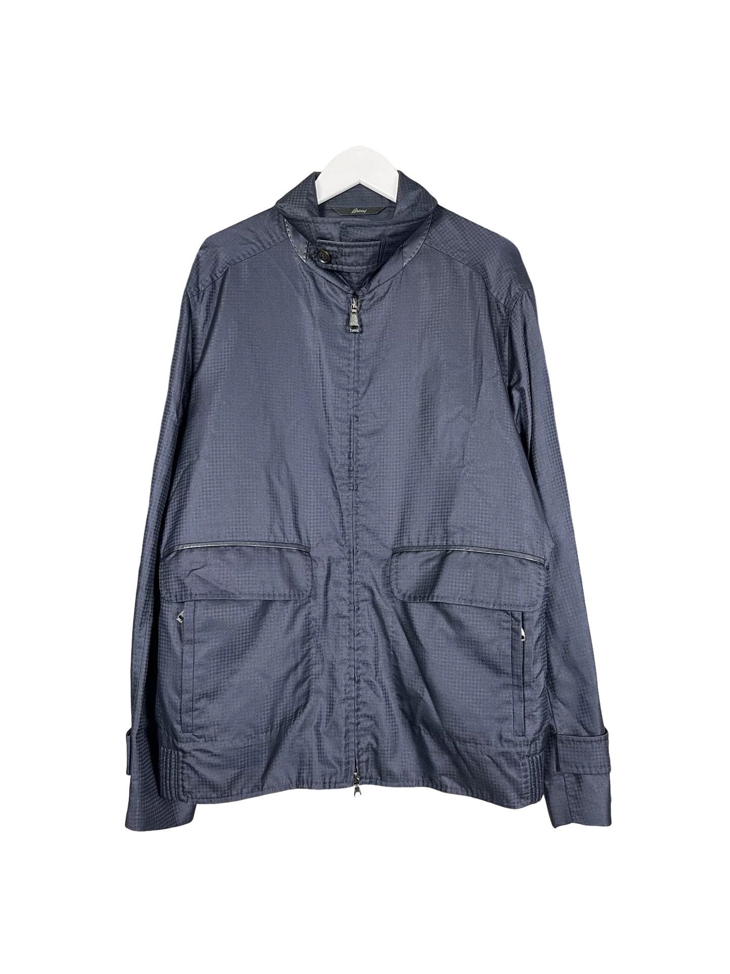 Brioni Brioni Textured Zip Jacket Black Size M Size US M / EU 48-50 / 2 - 1 Thumbnail