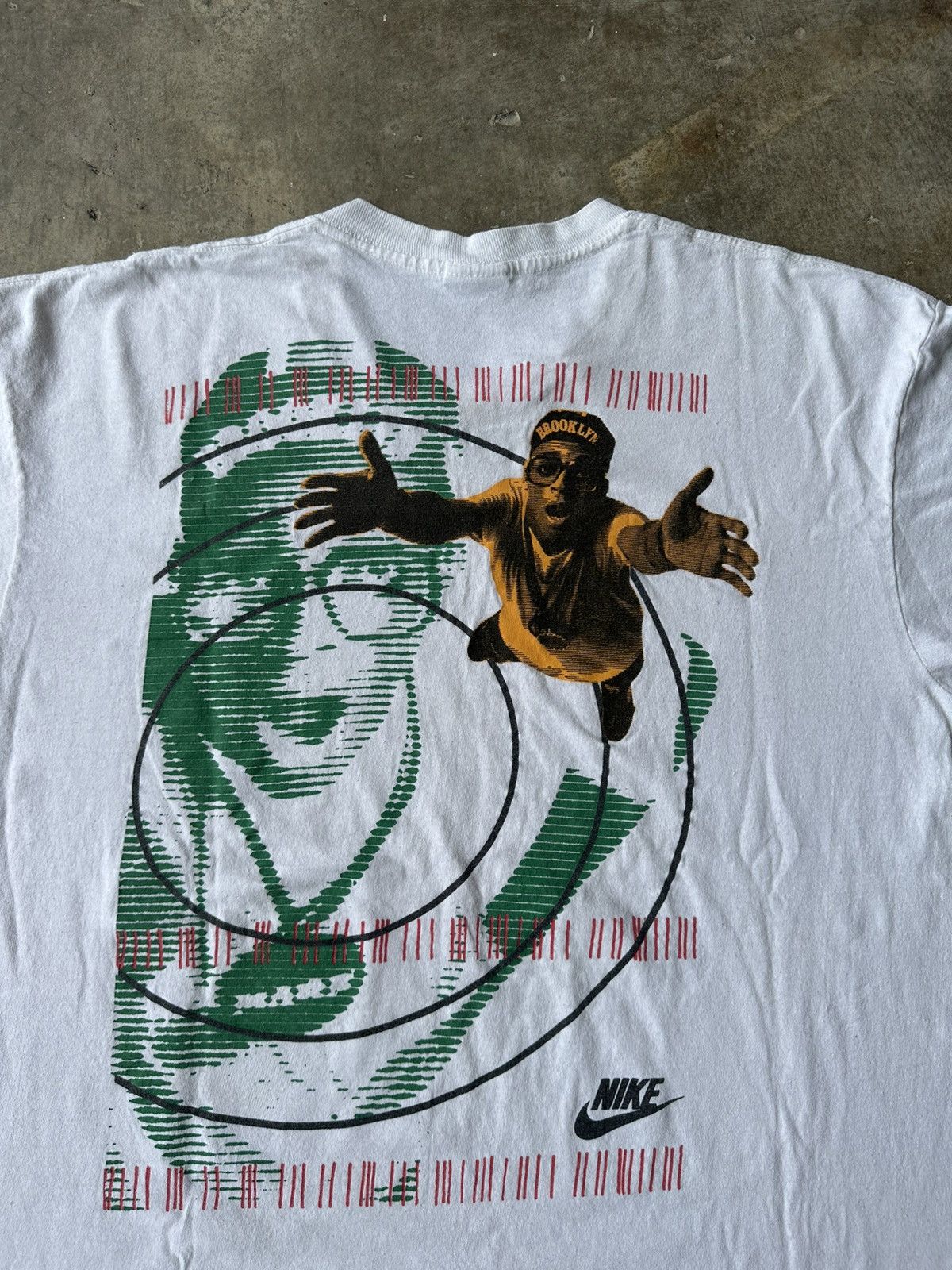Nike Vintage 90’s Nike Spike Lee Raptees USA single stitch Size US L / EU 52-54 / 3 - 1 Thumbnail