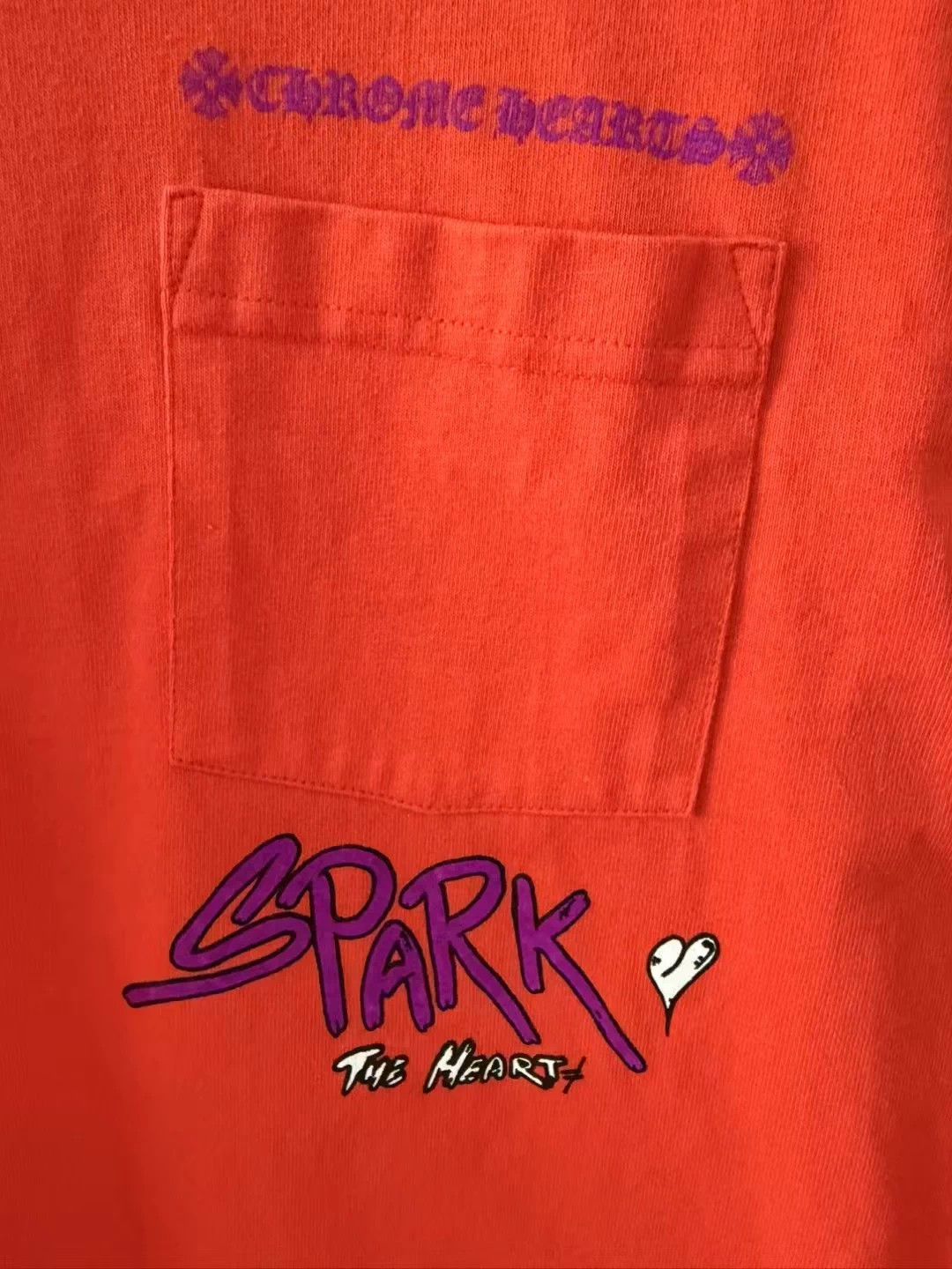 Chrome Hearts Chrome Hearts Red Graffiti Long-Sleeve T-Shirt, Size L Size L / US 10 / IT 46 - 5 Thumbnail