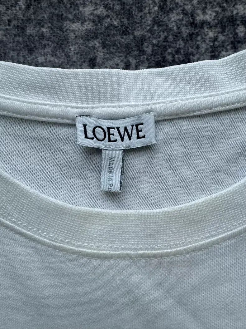 Loewe Loewe White embroidered logo short-sleeve Size XS / US 0-2 / IT 36-38 - 3 Thumbnail