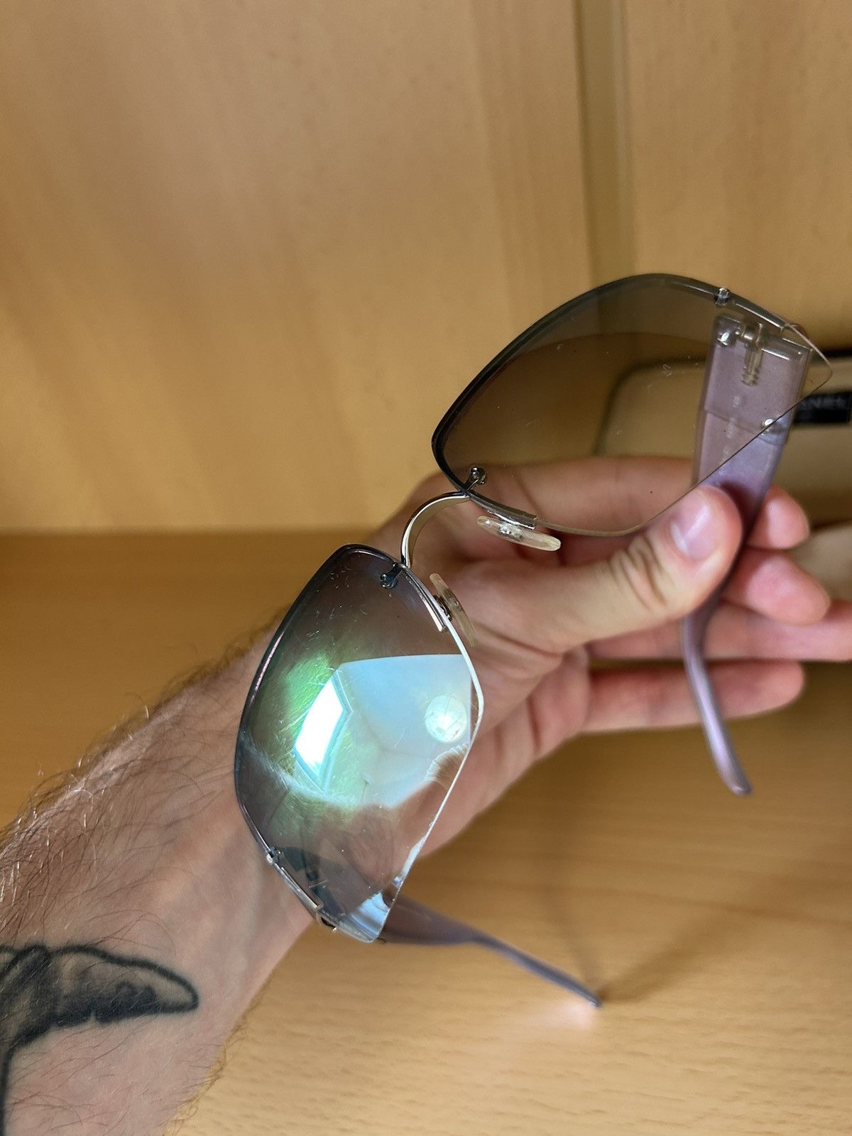 Chanel Chanel vintage Sunglasses Size ONE SIZE - 8 Thumbnail