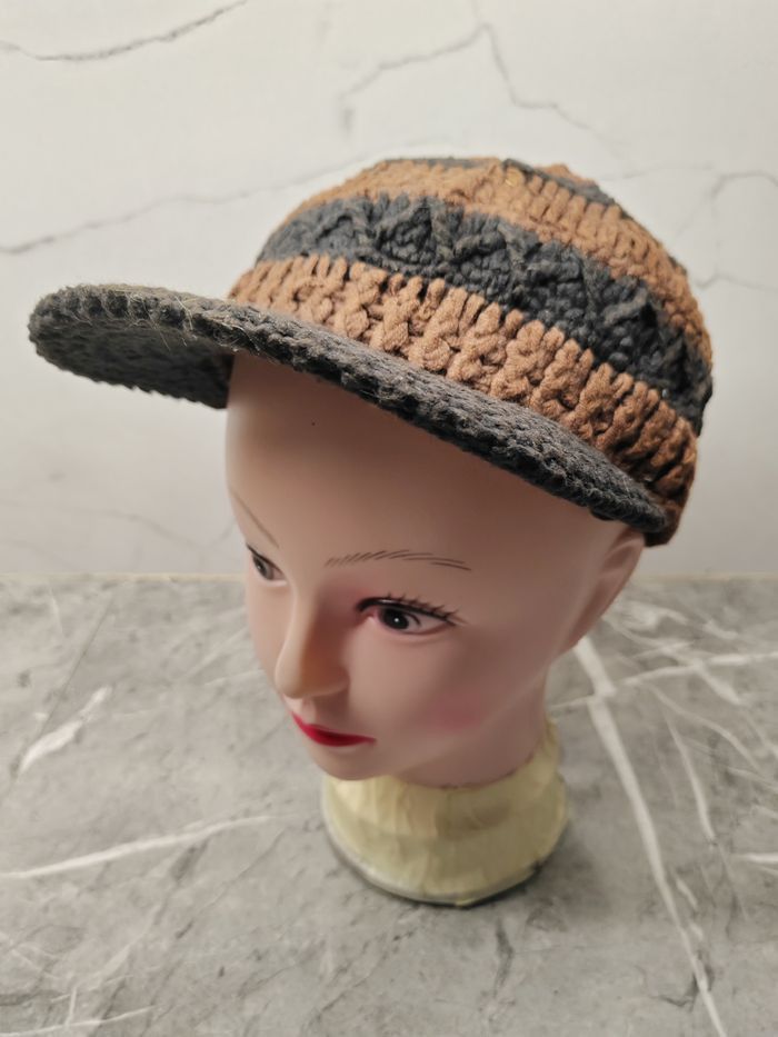 Japanese Brand Vintage Elope Knit Style Cap Hat Size ONE SIZE - 3 Thumbnail