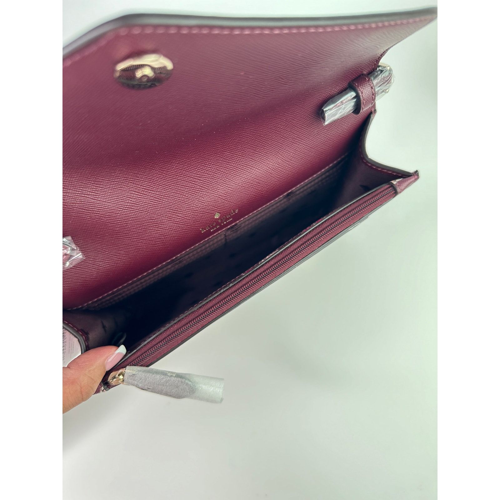 Kate Spade Kate Spade Frosted Floral Tinsel Flap Crossbody Clutch bag Size ONE SIZE - 5 Thumbnail
