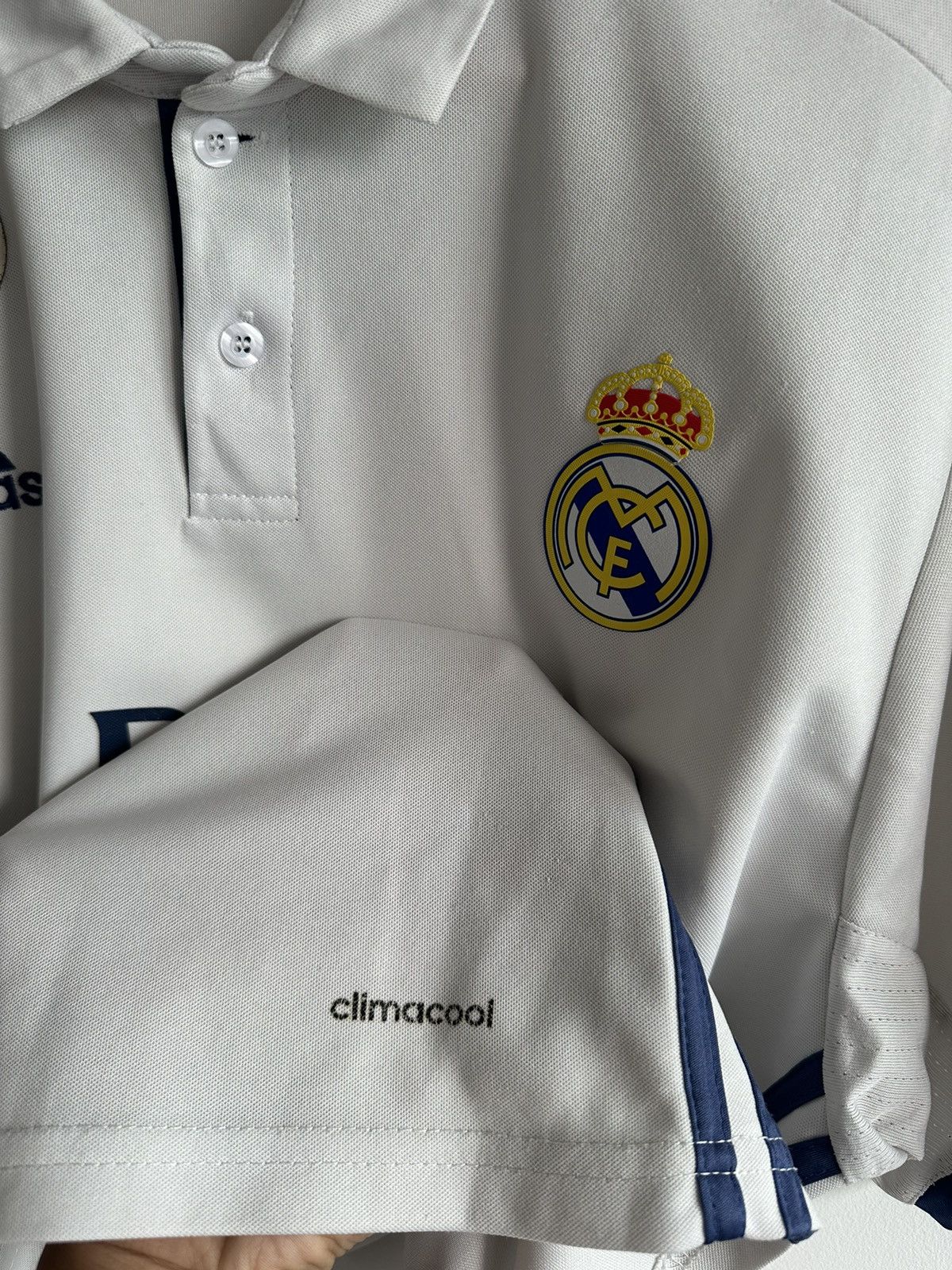 Adidas × Vintage Vintage Real Madrid 2016-2017 Adidas Soccer Jersey Rare Size US L / EU 52-54 / 3 - 6 Thumbnail