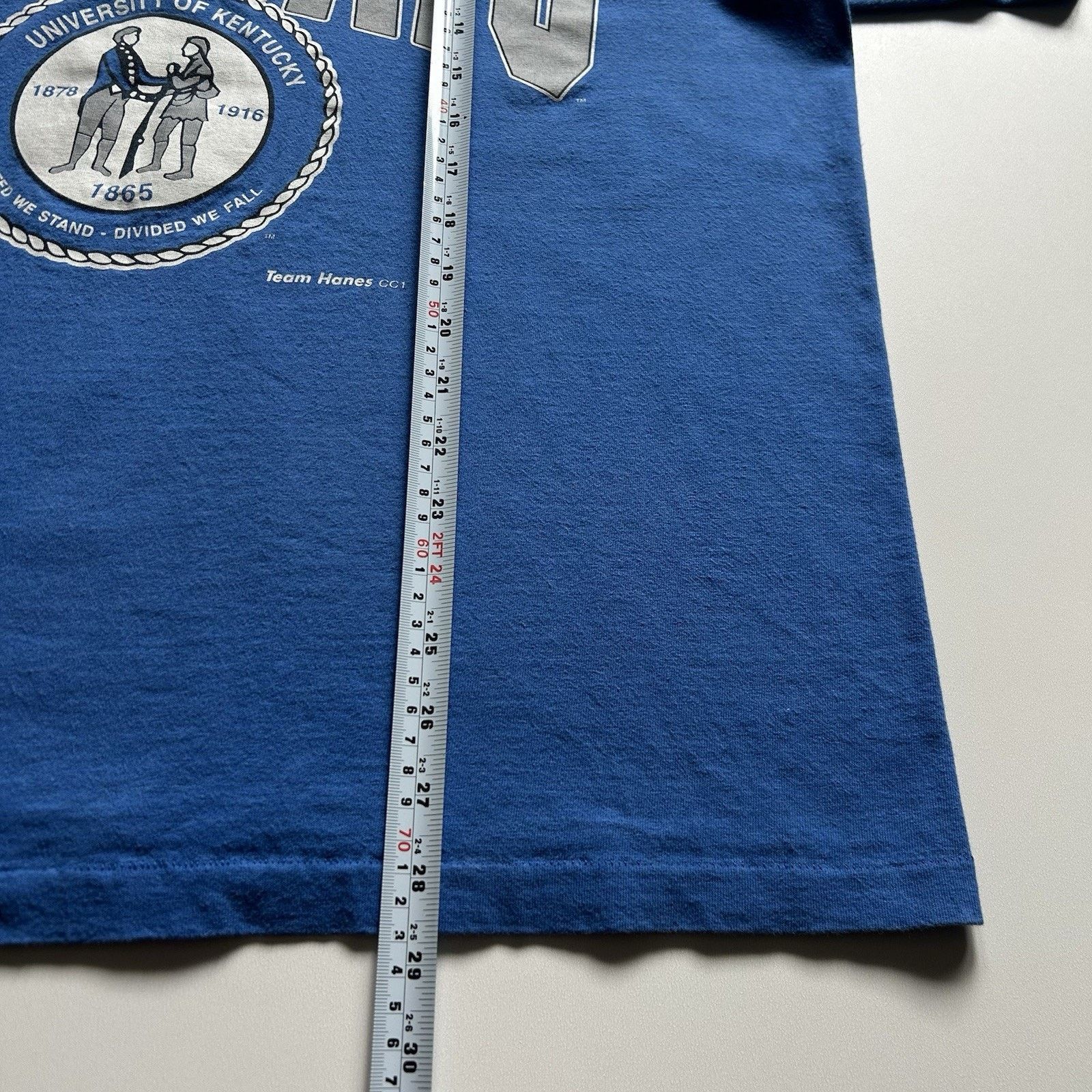 Hanes Vintage 90s Kentucky Wildcat Shirt XL University Of Kentucky Size US XL / EU 56 / 4 - 6 Thumbnail
