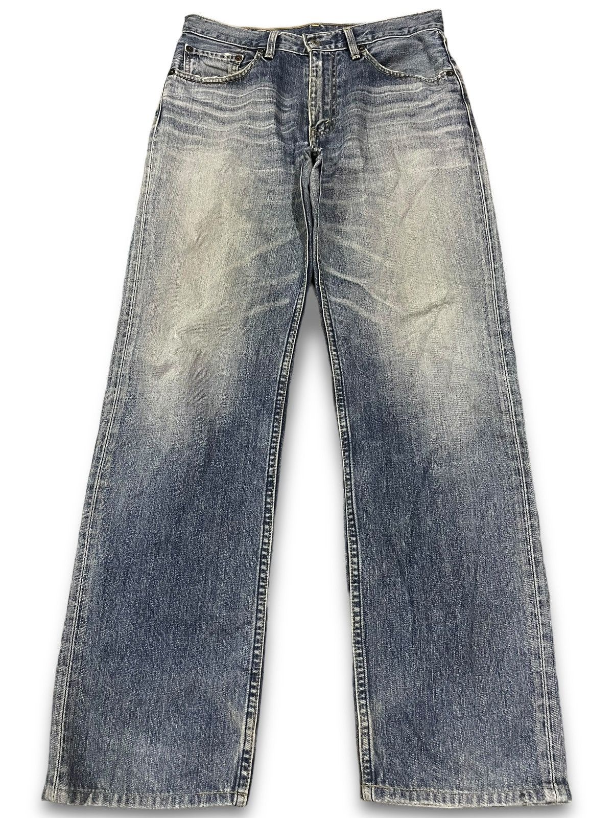 Levi's Vintage 90s Levis 502 Light Wash Distressed Baggy Jeans Size US 32 / EU 48 - 1 Thumbnail