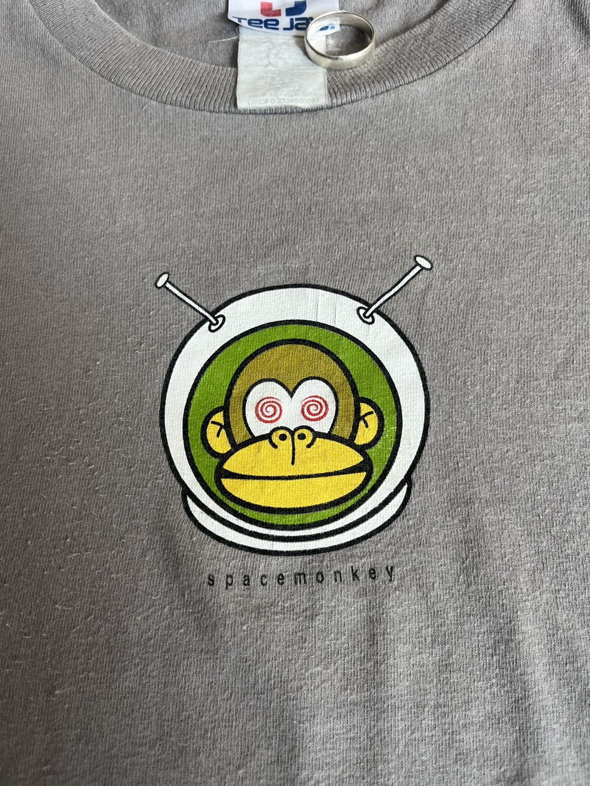 Vintage Vintage Space Monkey 90’s Skate Streetwears Tshirt Size US L / EU 52-54 / 3 - 6 Thumbnail