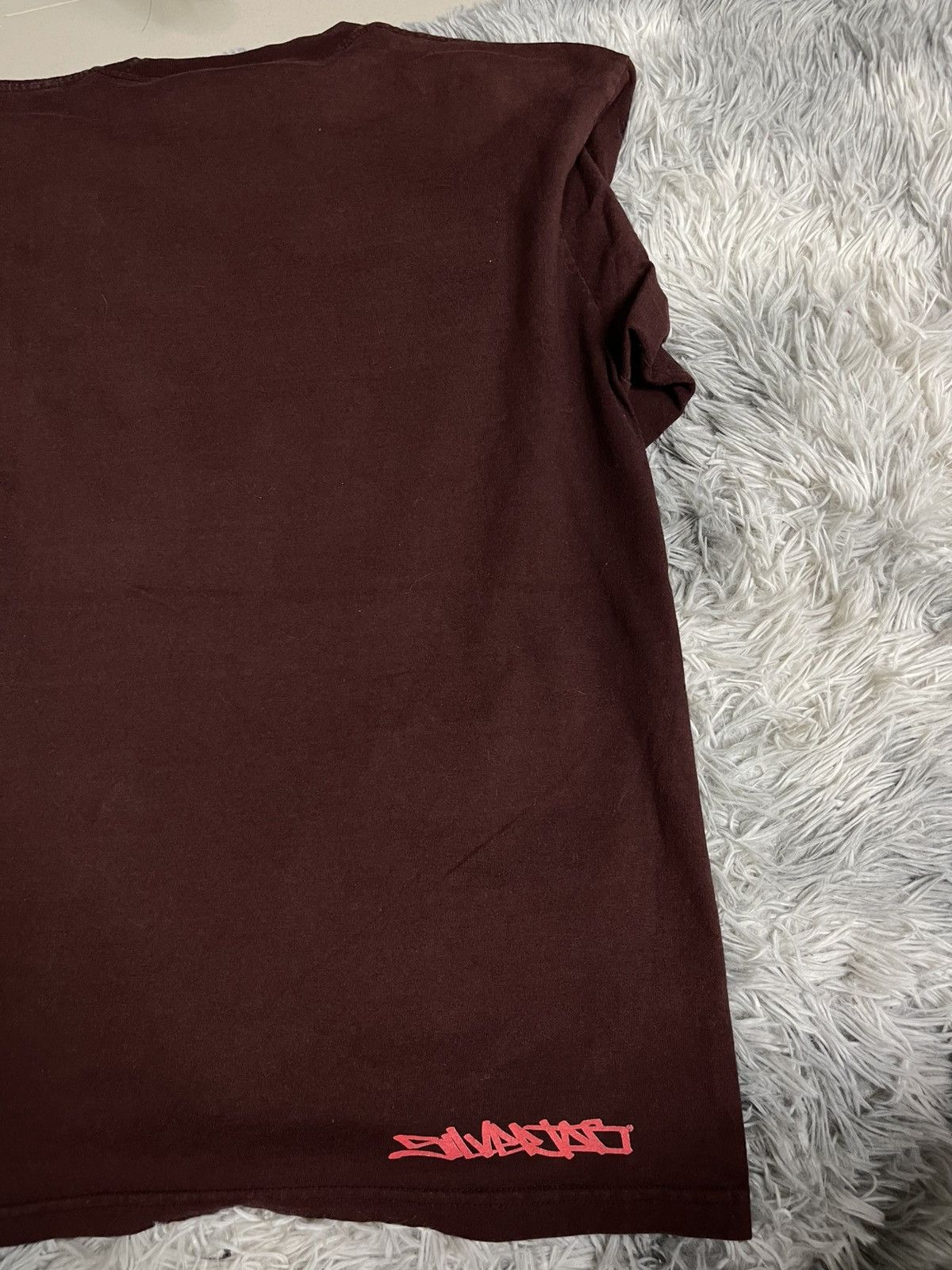 Levi's 90s Levi's SilverTab Brown/Burgundy Graphic Logo Longsleeve Size US L / EU 52-54 / 3 - 6 Thumbnail
