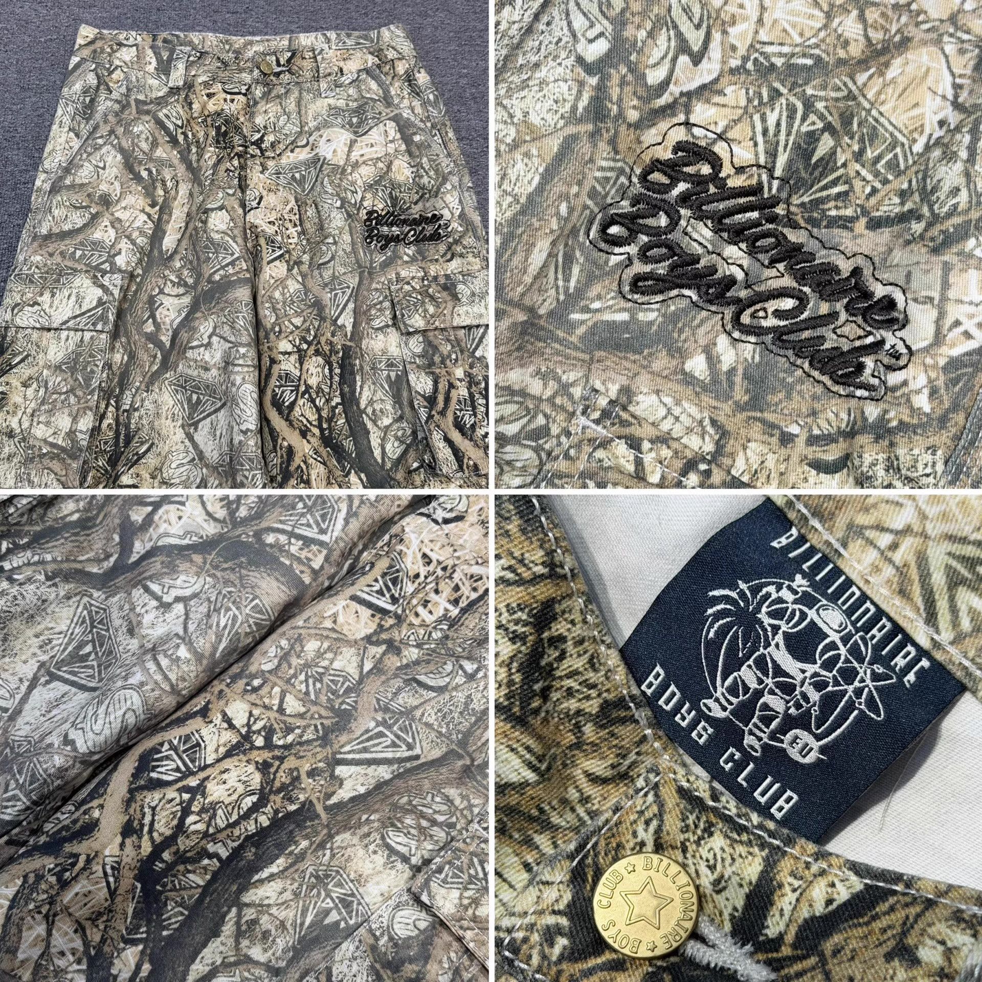 Billionaire Boys Club BBC Jungle Camo Cargo Pants Q5 Size US 32 / EU 48 - 3 Thumbnail