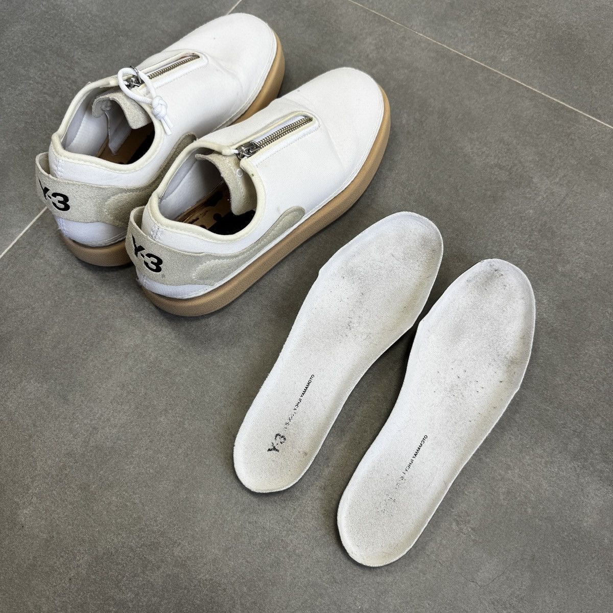 Yohji Yamamoto Yohji Yamamoto Y-3 Comfort Zip Sneakers Size UK 5 / US 6 Size US 7.5 / IT 37.5 - 19 Thumbnail