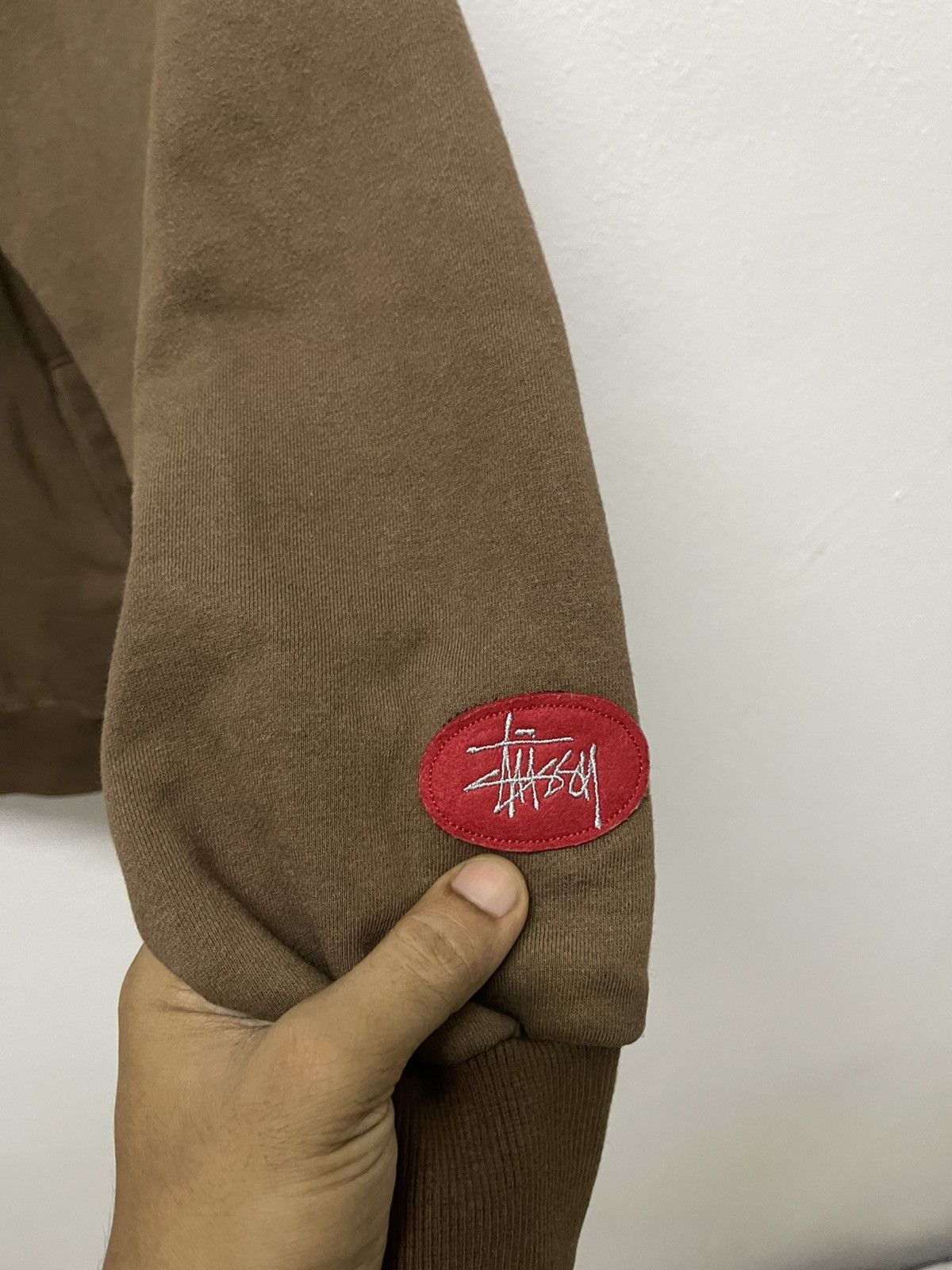 Stussy 90s STUSSY BUTTON UP HOODIE SWEATER BOX LOGO RARE DESIGN Size US M / EU 48-50 / 2 - 5 Thumbnail