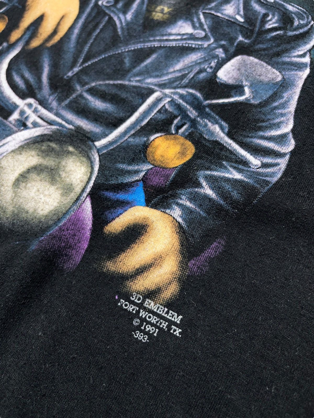 Harley Davidson Vintage 1991 Harley Davidson The Great American Hog T-shirt Size US XL / EU 56 / 4 - 3 Thumbnail