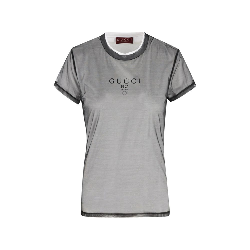 Gucci Gucci WHITE Tops - T-shirts & Jerseys Size S / US 4 / IT 40 - 1 Thumbnail