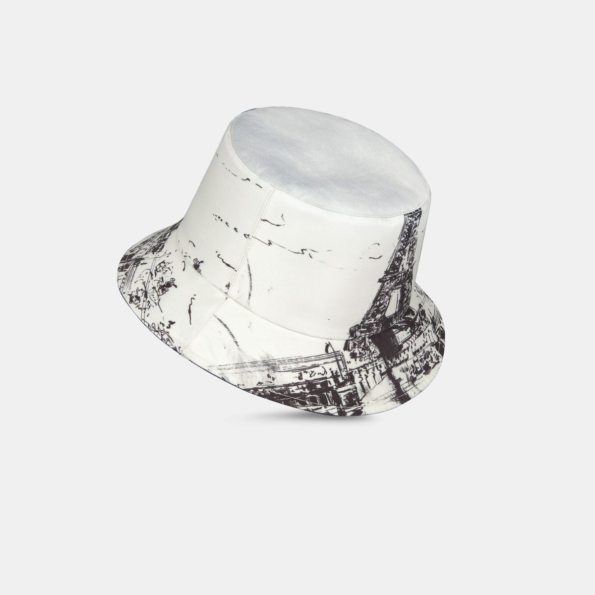 Dior o1bcso1str0226 Size:OS/Small Brim Bucket Hat in White/Black Size ONE SIZE - 3 Thumbnail