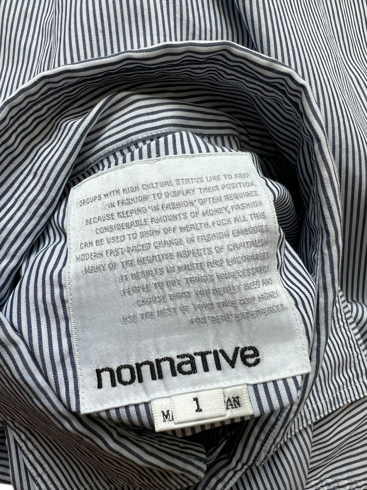 Nonnative Nonnative Hickory Stripe 3/4 Sleeve Officer Shirt Size US S / EU 44-46 / 1 - 10 Thumbnail