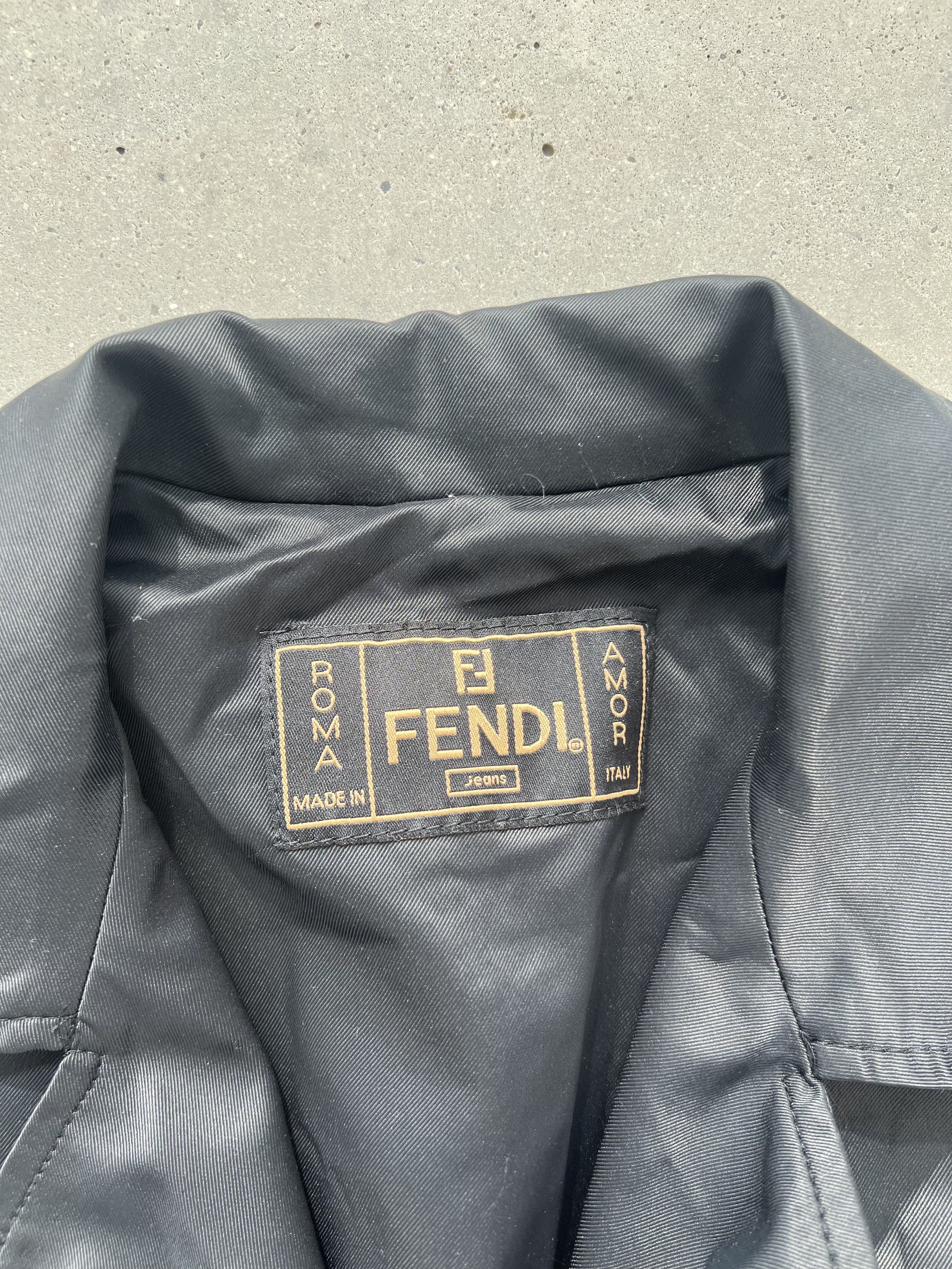 Fendi fendi blazer black vintage Size L / US 10 / IT 46 - 4 Thumbnail
