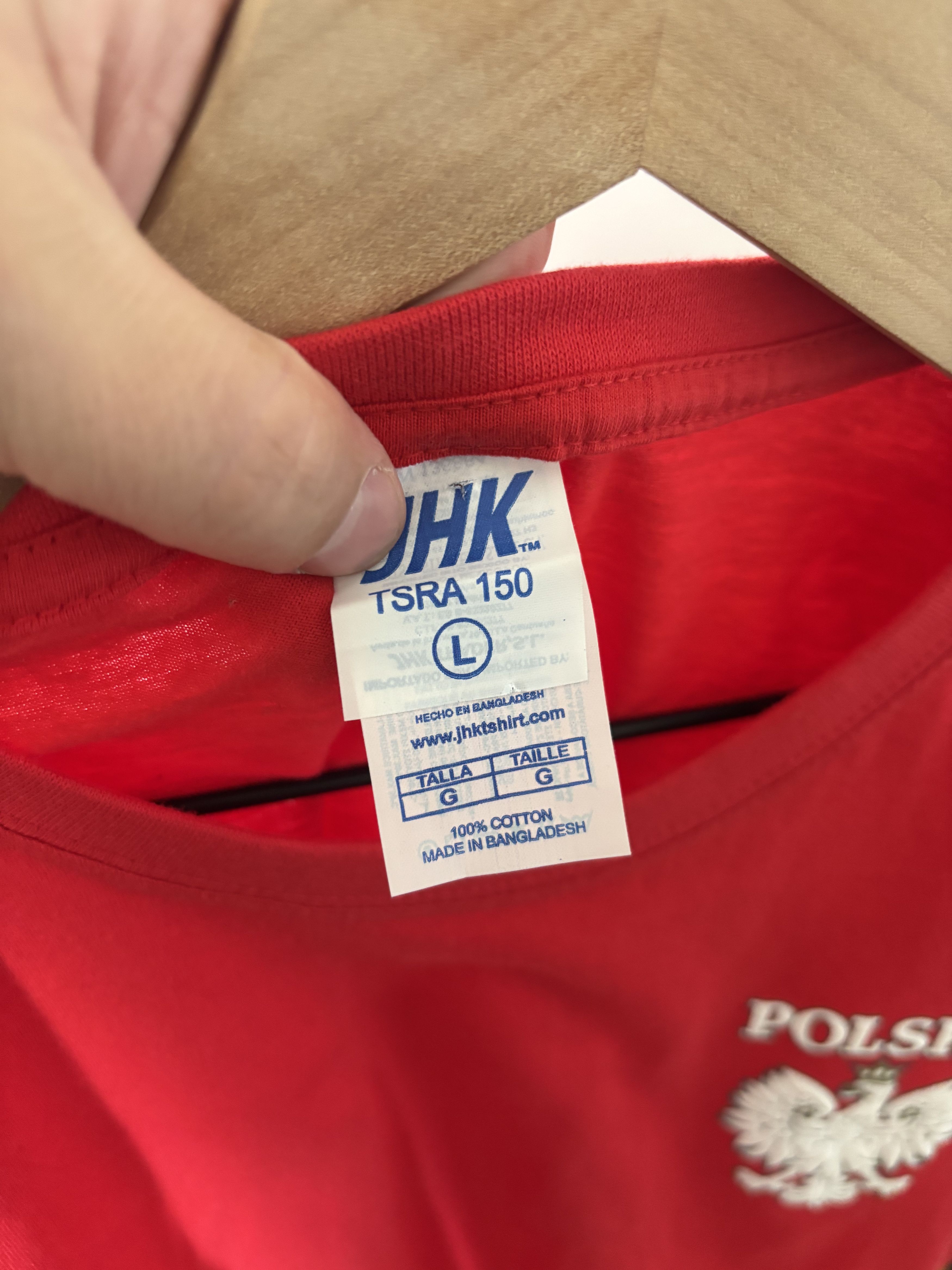 Other Polska Red Eagle Logo Tee Large L Polish Poland Size US L / EU 52-54 / 3 - 3 Thumbnail