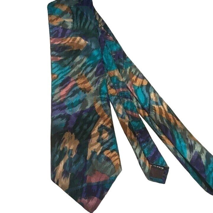 Vintage #1496 VTG Don Loper of Beverly Hills men's necktie Size ONE SIZE - 1 Thumbnail