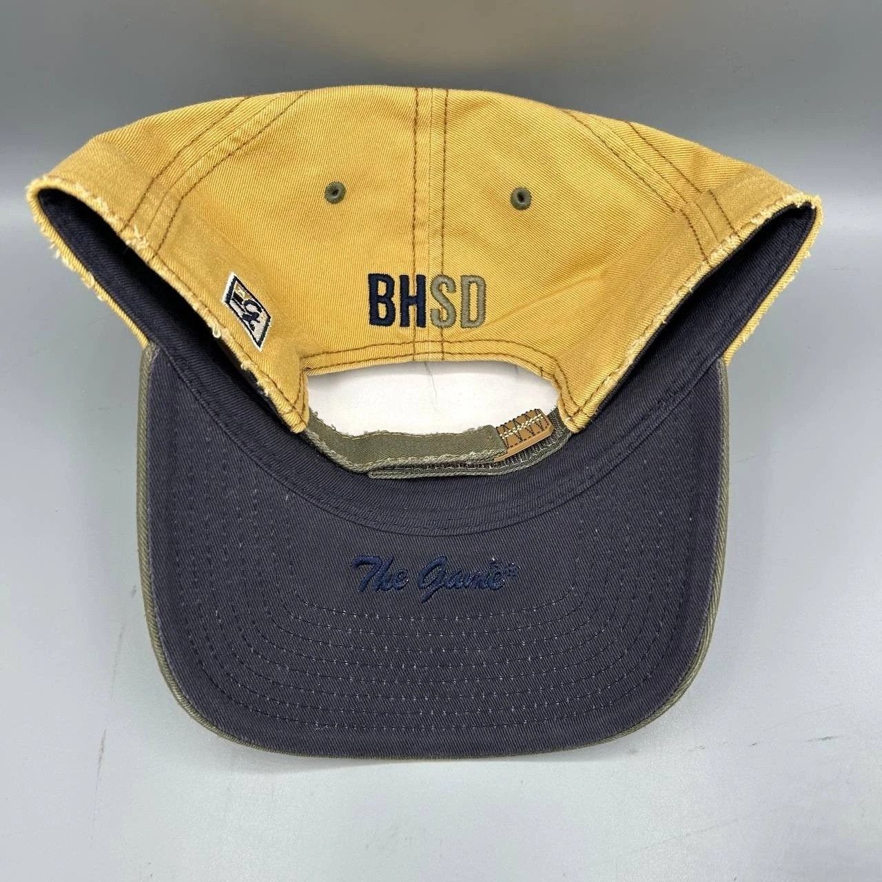The Game South Dakota Hat Men Green Brown The Game Strap Back Cap New Size ONE SIZE - 6 Thumbnail