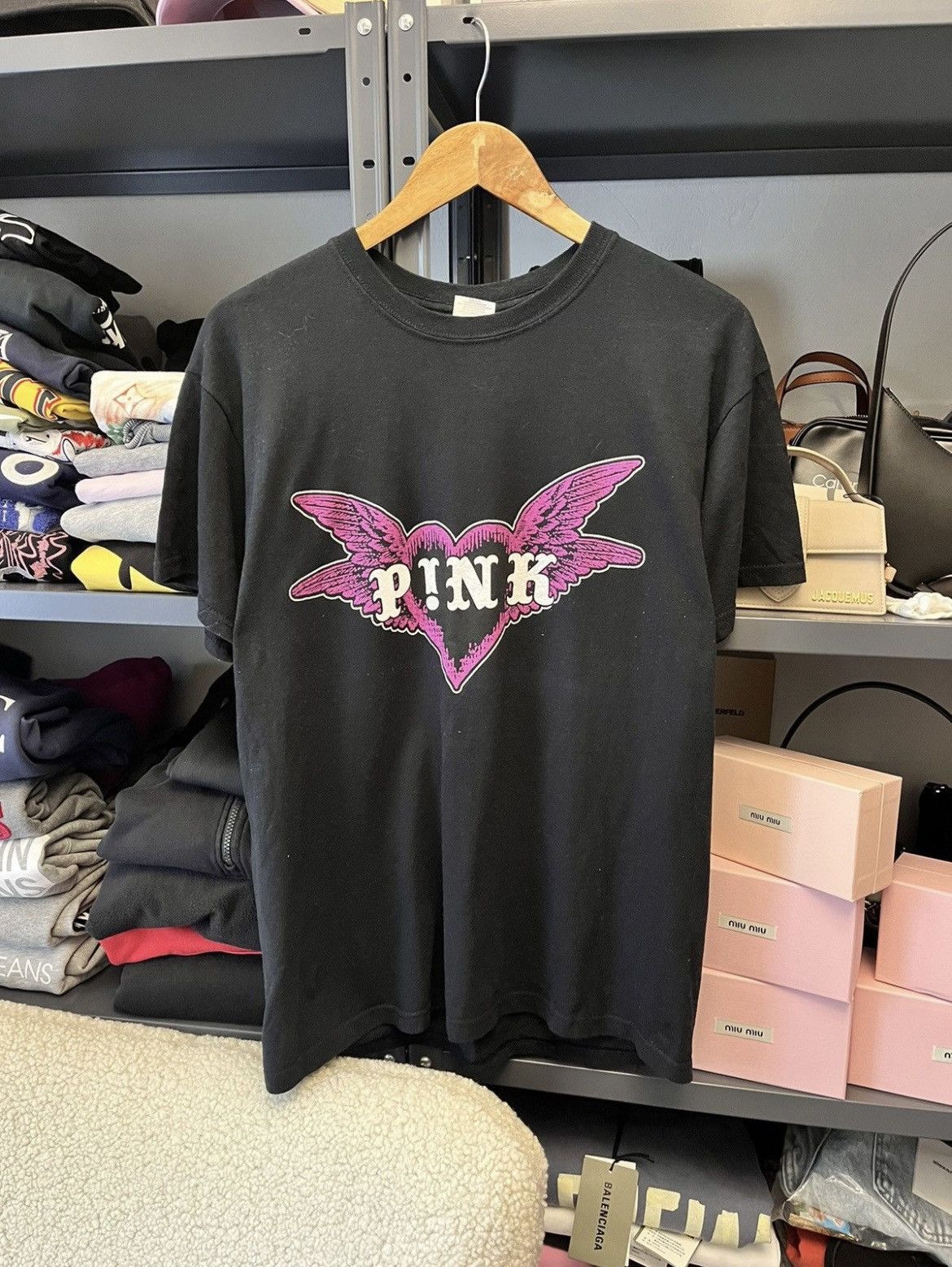 Band Tees Vintage Pink Band T-shirt Size US M / EU 48-50 / 2 - 1 Thumbnail