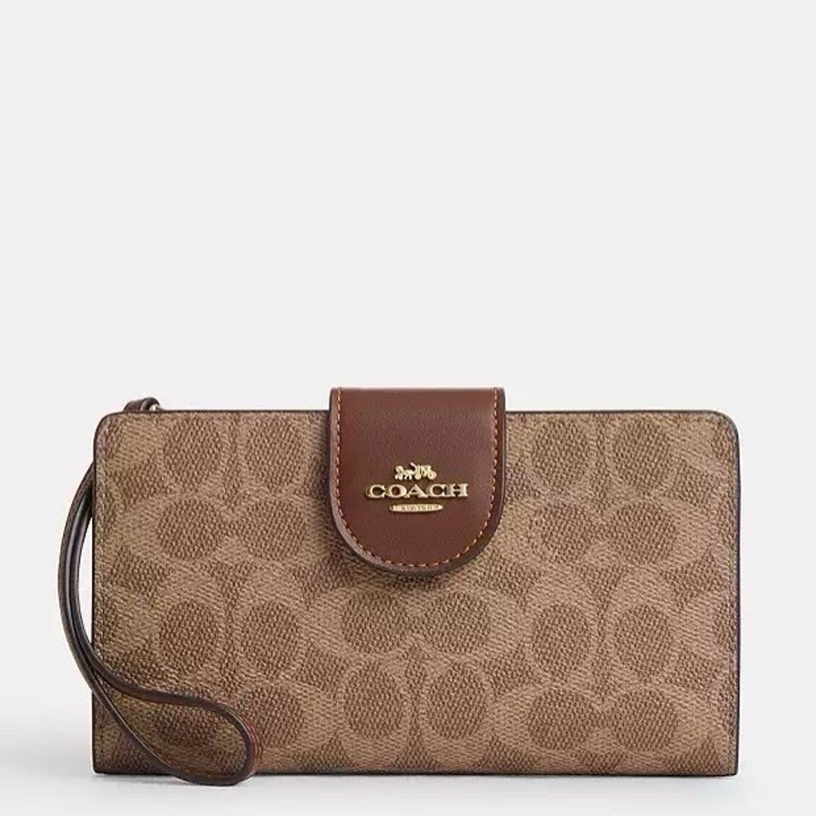 Coach NWT Coach Large Phone Tech Wallet with Wrist Strap CW780 Size ONE SIZE - 4 Thumbnail