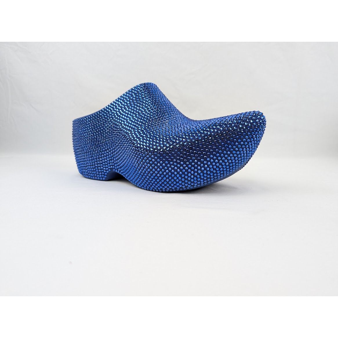 Balenciaga o1rshd1 Rubber Strass Techno Clog Sandal in Sapphire Size US 9 / EU 42 - 2 Thumbnail